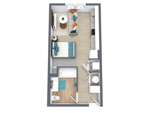 Studio (S1) SMART* Floor plan