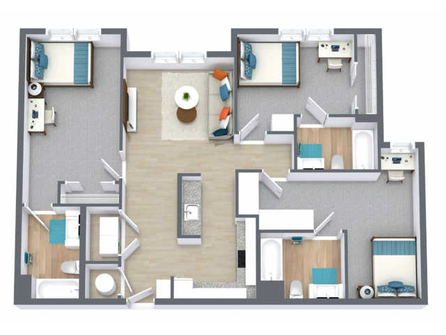 3/3 C1 Floor plan