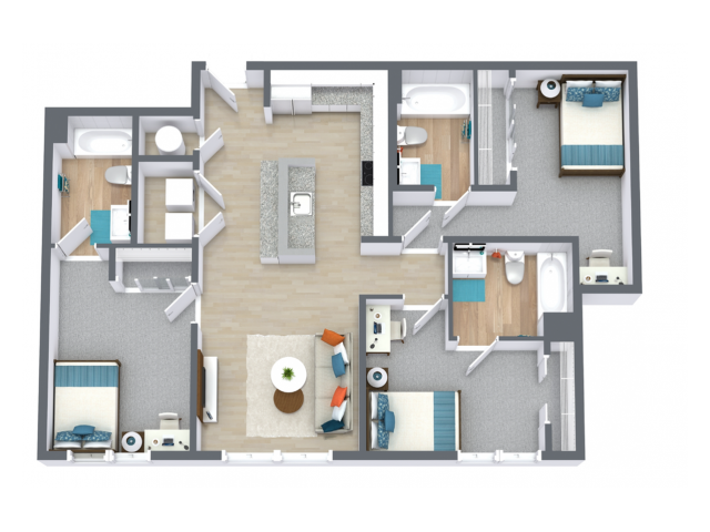 3/3 C2 Floor plan